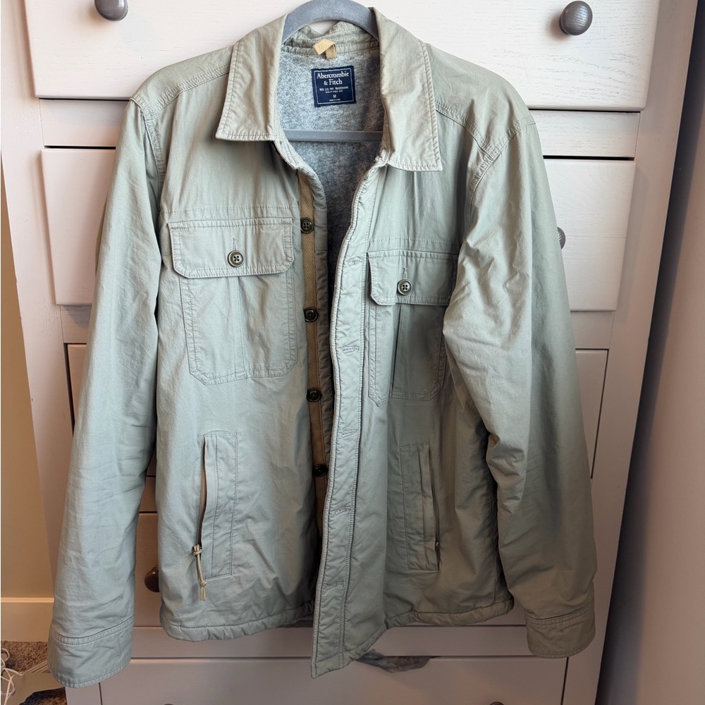 Abercrombie & Fitch Army Military Jacket